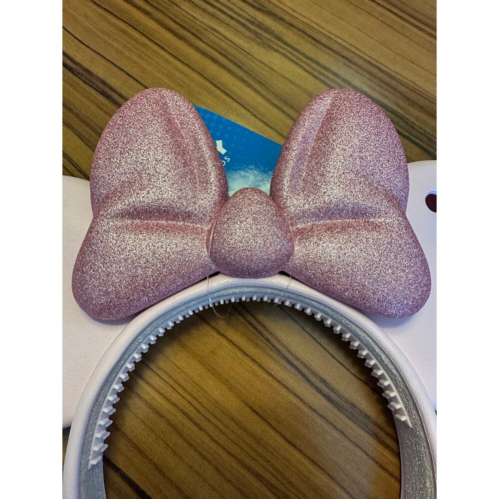 Disney Pink Croc Minnie Mouse Ears - Picture 4 of 5